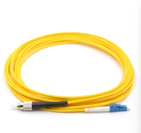 Cordon Fibre Optique Monomode OS2 LC UPC Vers FC UPC G657A1 A2 Simplex LSZH 2.0mm FTTH