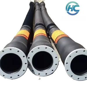 Tuyaux en caoutchouc flexibles haute température pour le dragage de l'eau et du sable, l'<span class=keywords><strong>aspiration</strong></span> de pompes à eau et le transport de béton, divers diamètres - Product Image 2