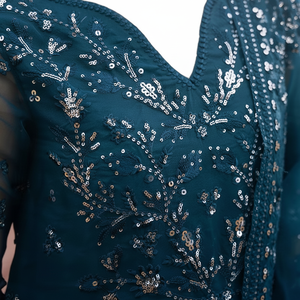 Traje Salwar Kameez pakistaní bordado listo para usar para mujer para fiestas Festival Eid diseño OEM personalizado al por mayor musulmán - Product Image 1