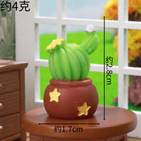 Décoration de paysage miniature en mousse de cactus artificielle, accessoires en résine DIY, artisanat, décorations de plantes succulentes miniatures