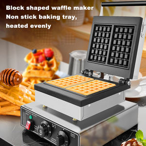 Machine de cuisine de crêpe de crêpe de gaufre d'acier inoxydable <span class=keywords><strong>électrique</strong></span> commerciale - Product Image 3