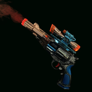 Pistolet à eau électrique pour enfants 2025 avec effets sonores et lumineux - Product Image 2