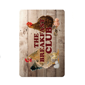 Plaque murale rectangulaire en métal 20x30cm personnalisée, imprimée UV, styles variés, OEM/ODM, marque Willer, vente en gros - Product Image 3