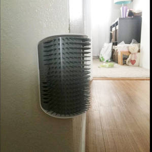 Morbido Grooming Cat Auto-groomer A Parete Ad Angolo 2 Pacchetto Dispositivo di Massaggio Auto Cat Groomer - Product Image 6