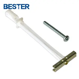 1/4 "M6 Toggler מולי ברגי ברגי בנייה בגבס נירוסטה הצמד toggle עוגן