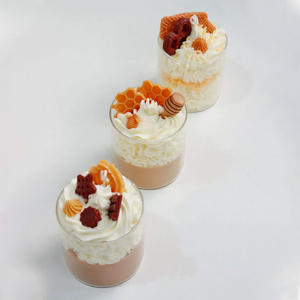 Vente en gros Bougies parfumées pour dessert faites à la main, arôme alimentaire, bougies du désert, bougie parfumée au chocolat du désert - Product Image 4