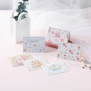 Biglietto d'<span class=keywords><strong>Auguri</strong></span> Ecologico a Tema Animali con Design in Stile Instagram - Piccolo Biglietto Regalo per Feste - Product Image 3