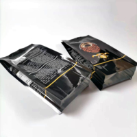 Emballage de café et thé écologique OEM/ODM, gousset latéral 250g 500g 12oz, pochettes à valve, sacs à café en grains imprimés personnalisés recyclables