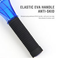 Grattoir à glace multi-usage avec lame en laiton pour enlever la glace des vitres de voiture, du pare-brise et du congélateur domestique