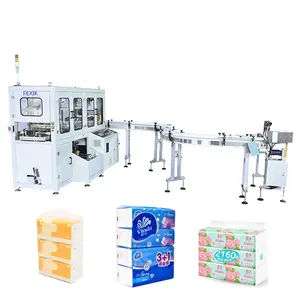 Machine de fabrication de lingettes entièrement automatique, équipement multi-emballage pour bébés, mouchoirs humides, pièces