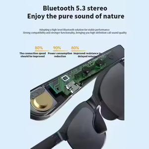 Lunettes Intelligentes Huyo XG88 Pro AI Multifonctionnelles avec Lecteur de Musique et Haut-parleur, Noir, Prix Usine, pour Hommes et Femmes - Product Image 5