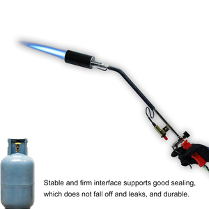 Torcia a gas OEM DEM GH1000 con fiamma regolabile per giardinaggio, bruciatore a propano MAPP, saldatura, riscaldamento a butano con tubo flessibile - Product Image 3