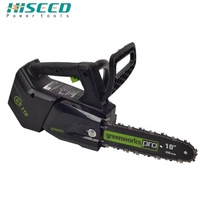 HISEED gergaji listrik mini portabel, profesional 10 inci 1000W