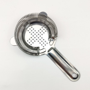 Colador de Barra de Acero Inoxidable, Filtro Cruzado Reutilizable, Herramienta de Barman Plateada XR6015 - Product Image 3