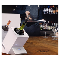 Refroidisseur de vin portable blanc personnalisé Mini refroidisseur à piles pour vin rouge blanc