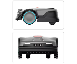 Robot tondeuse de qualité industrielle sans fil, batterie lithium-ion 18V, télécommande, autopropulsé, <span class=keywords><strong>lame</strong></span> rotative, autonomie de 120 minutes - Product Image 2