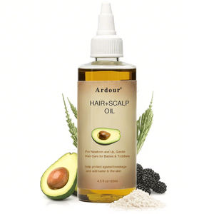 Huile Essentielle Capillaire Marque Blanche avec Kératine Hydrolysée et Huile d'Olive – Sérum Capillaire Hydratant et Lissant - Product Image 1