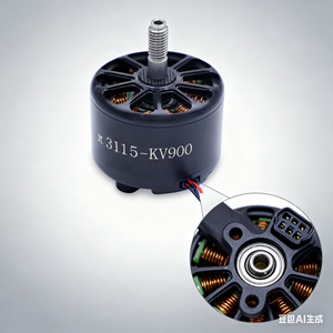 3115 900KV Waterproof Brushless Motor for FPV Racing Drones with Camera, Compatible with 9- 11inch <b>Remote</b> <b>Controlled</b> Operations - Product Image 1