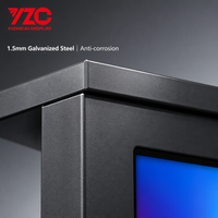 Totem Pubblicitario da Esterno con Display LCD 4K, Lettore Pubblicitario Android CMS, Chiosco Commerciale Impermeabile IP65
