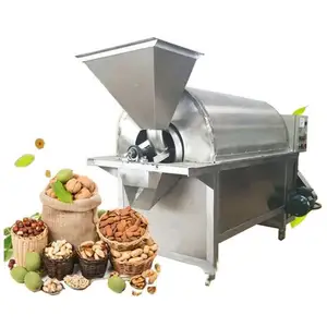 Automatische Roestvrijstalen Pinda Cashew Macadamia Noot Cacaobean Maïs Roostermachine