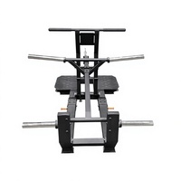 Équipement de musculation professionnel : Machine à fessiers à charge libre et machine à squat à ceinture réglable pour salle de sport