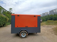 350 300 cfm Cummins compresseur diesel compresseur d'air à vis 220 200 330 cfm 8 10 13 bar moteur diesel minier compresseur d'air