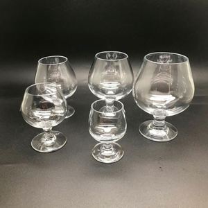 Vasos de Whisky de Acrílico para PC de 60, 100, 160, 270, 350 y 470 ml, Copas de Brandy y Vino de Tallo Corto - Product Image 1