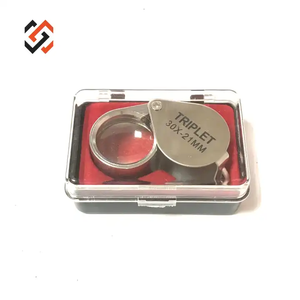 PopTings गर्म बिक्री MKT070 थोक 10x मिनी आकार जेब आवर्धक कांच - Product Image 3