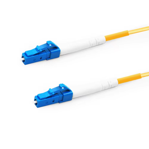 Câble de télécommunication en <span class=keywords><strong>fibre</strong></span> <span class=keywords><strong>optique</strong></span> monomode LC/UPC-LC/UPC 2,0 mm 10 m jaune LSZH PVC - Product Image 4