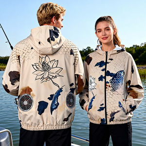 Fishing <b>Cooling</b> <b>Jacket</b> Upf 50 With Fan Unisex Outdoor Wear - Product Image 5