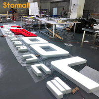 Enseigne LED extérieure pour devanture de magasin, signalétique LED 3D pour commerce, enseigne de magasin, lettres lumineuses pour devanture de commerce