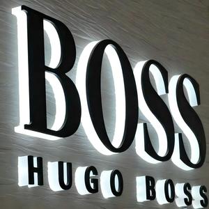 Letrero Publicitario de Letras en 3D con Iluminación LED Frontal de Acrílico para Uso en Exteriores de Oficinas - Product Image 2