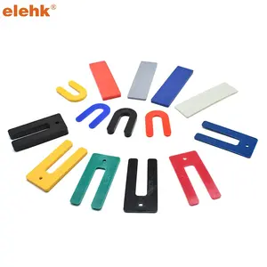 Elehk Cuña de plástico en forma de U Materiales de construcción Vidrio de acristalamiento H Embalador Cuñas en U Empaquetadores de ventana de plástico en forma de herradura