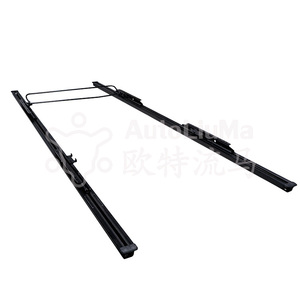2024 AutoLiuMa ajusteur rails au sol universel réglable siège de voiture curseur longs rails coulissants pour camping-car rv - Product Image 4
