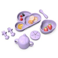 Tasse à bec en silicone à 2 couvercles personnalisée Paille anti-déversement pour tout-petit Tasse d'entraînement à boisson pliable Sublimation pour bébé et enfants