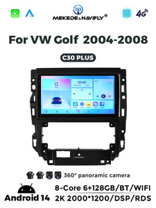 Navifly 2K <span class=keywords><strong>6</strong></span> + 128GB 8Core Android 14 DSP inalámbrico Car-play para VW <span class=keywords><strong>Golf</strong></span> 2004-2008 soporte 360 cámara panorámica BT WIFI - Product Image 5