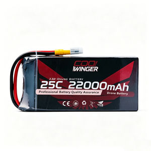 Batería de Iones de Litio JAHORN 22000mAh 25C 6S 23.1V 508.2Wh LCO LIVH en Bolsa para Dron FPV - Product Image 3