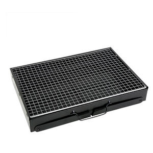 Parrilla de Camping Plegable Simple de Acero Negro, Parrilla Portátil para Exteriores, Rejilla Plegable Reforzada para Asar Zm 003 Main - Product Image 1