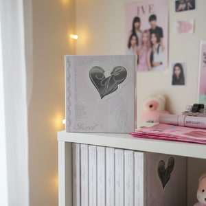 IVE SECRET 4ème album EP Version MD/QR + Porte-clés + Ruban + 6 cartes photo + Paroles de chansons Coffret cadeau personnel IVE SECRET 4ème album EP Version MD/QR + Porte-clés - Product Image 3