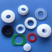 Maßgefertigte Kunststoff-Nylon-Ringdichtung Unterlegscheibe PA46 PA6 POM Abstandshalterhülse Polyamid-Dichtungsring
