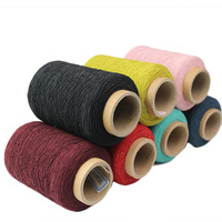 Fil élastique rond noir de haute qualité, vente en gros d'usine, pour vêtements, sacs, chaussures, couture