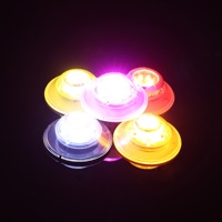 Interrupteur UV personnalisé Mini Promo Étanche Personnalisé Batterie Flash Night Glow Cup LED Bouteille Coaster autocollant