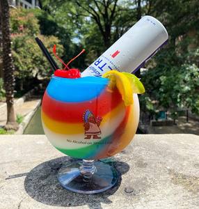 Blue Lava Cocktail Boston Cocktail Shakers Fishbowl Cup - Product Image 2