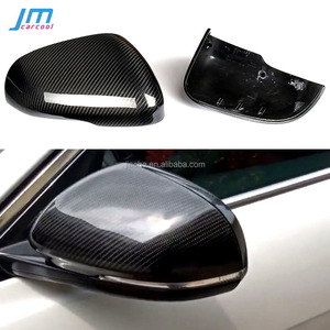 Cubiertas de espejo retrovisor de fibra de carbono de repuesto para Jaguar XE 2015-2018 XF 2011-2018 XJ 2010-2018 <span class=keywords><strong>XK</strong></span> 2009-2013 - Product Image 1