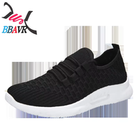 Chaussures de sport pour hommes adultes, en dentelle, noires, vente en gros en ligne