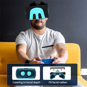 VR SHINECON G11, Accesorios de Realidad Virtual <span class=keywords><strong>3D</strong></span> para Juegos, para <span class=keywords><strong>Nintendo</strong></span> Switch y para Switch OLED, Gafas VR HD - Product Image 5
