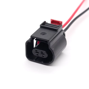 8K0973702 otomotiv kadın 2 pinli konnektör elektrik VW AUDI Skoda Seat için araba kabloları demeti pigpig - Product Image 3