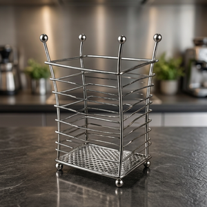 Cesta de Frutas Metálica de Alta Calidad con Asas, Mini Contenedor Ecológico - Product Image 3