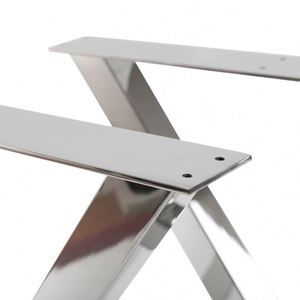 High Quality Modern Stainless Steel Coffee <b>Table</b> <b>Legs</b> for Living Room Outdoor Hospital Use Furniture Hardware Wholesale Iron - Product Image 3
