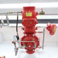 Ca-Fire Groove Wet Alarm Valve Préaction Valve d'alarme incendie pour la lutte contre l'incendie